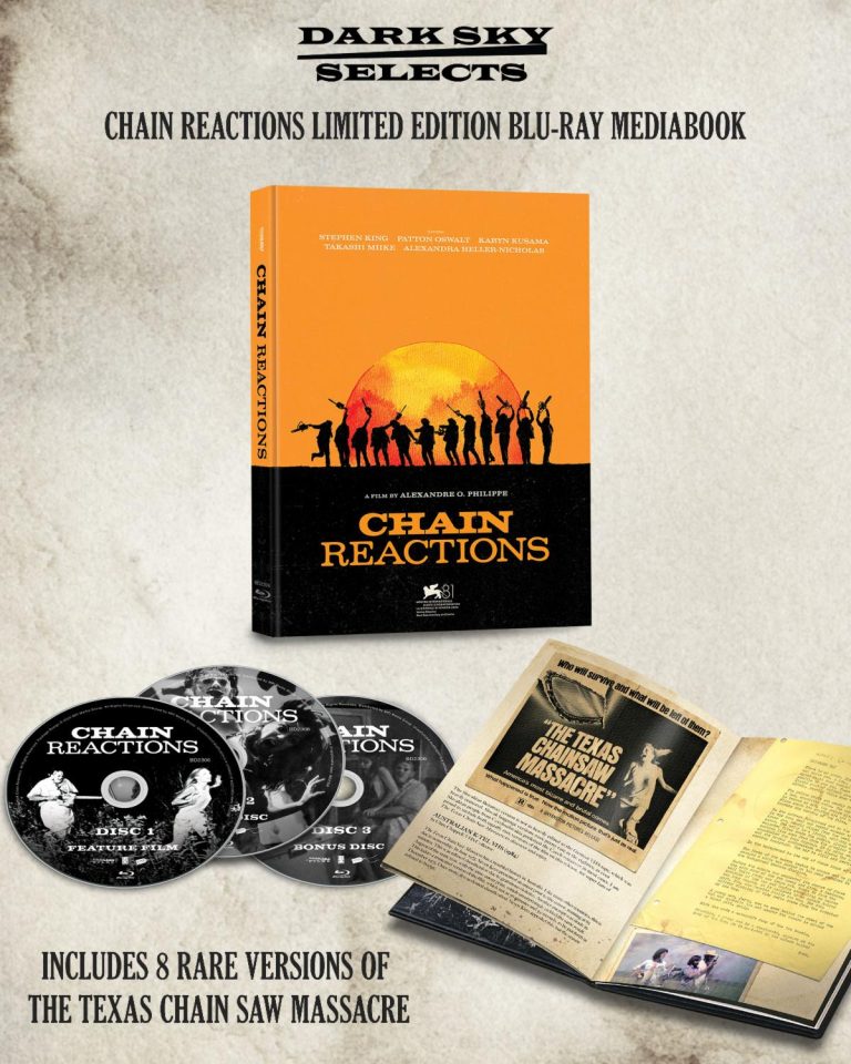 CHAIN REACTIONS Blu-ray Mediabook Featuring 8 Rare + Legendary Versions of TCSM